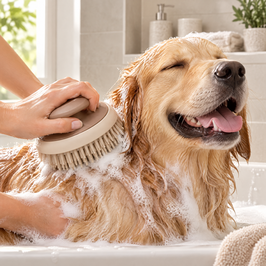 Arvethion™ Handheld Pet Bath & Grooming Brush