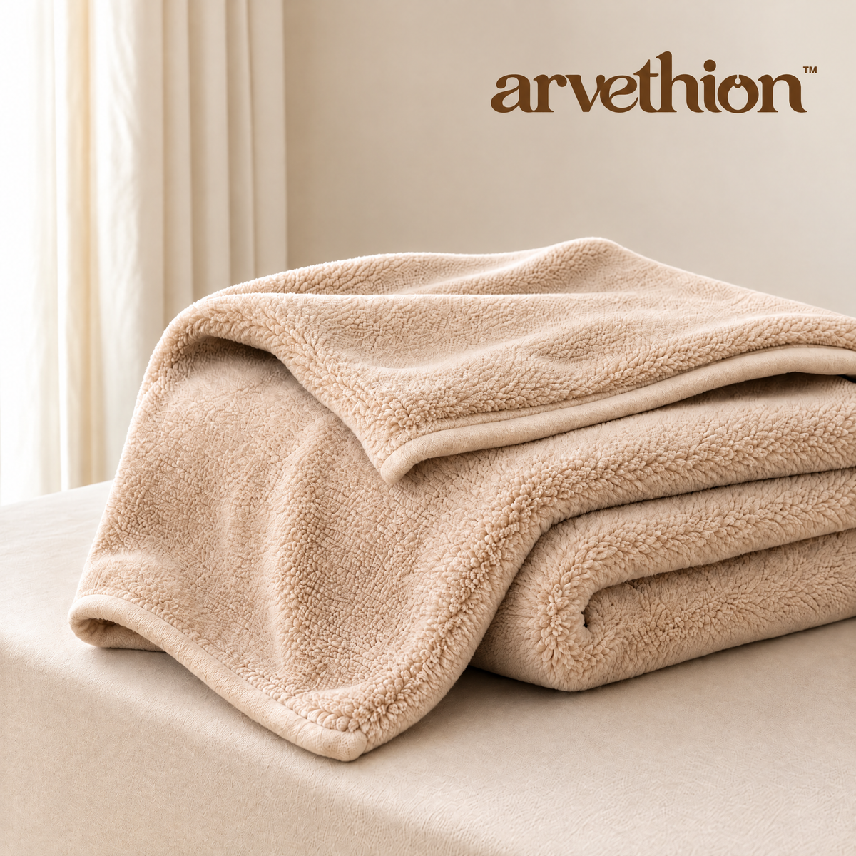 Arvethion™ Ultra-Soft Fleece Comfort Blanket
