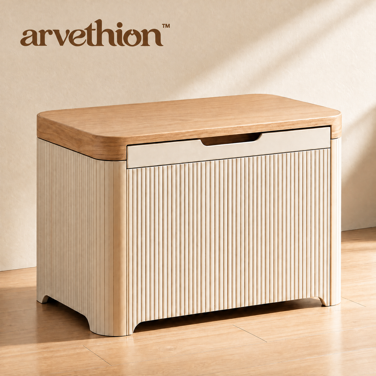 Arvethion™ Pet Wood-Top Storage Cabinet