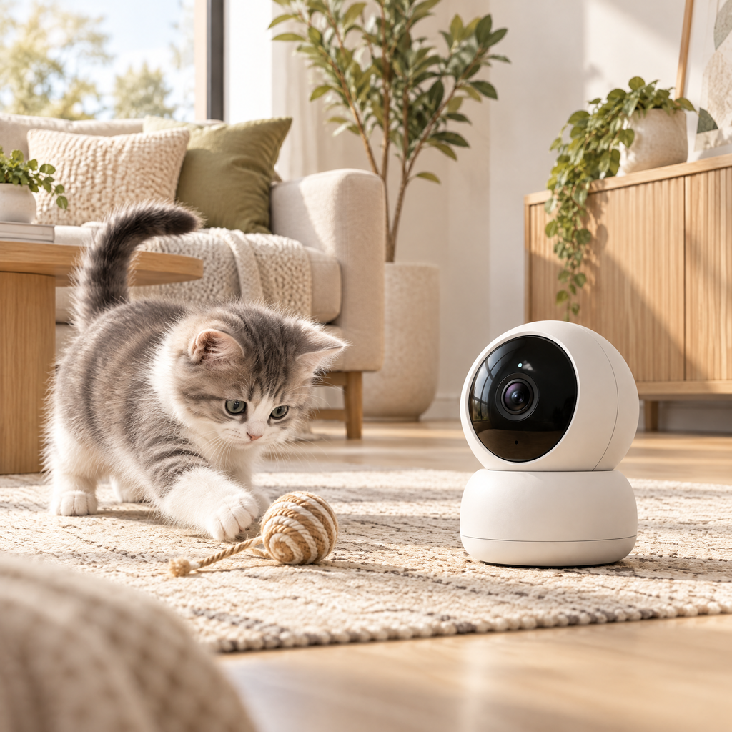 Arvethion™ Indoor Smart Pet Camera