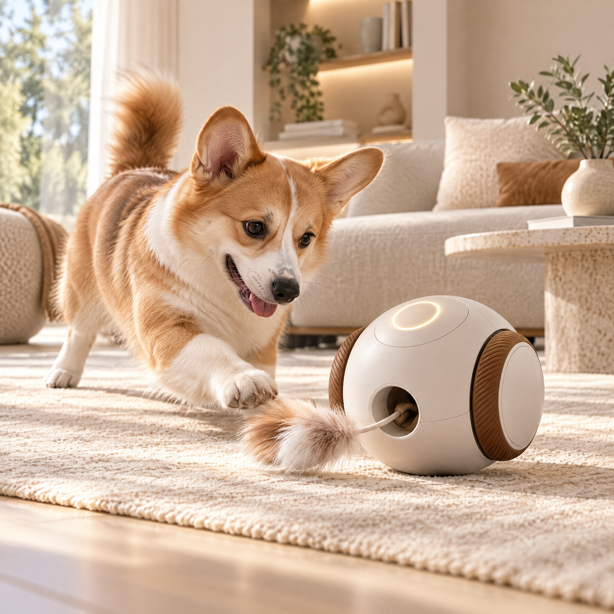Arvethion™ Automatic Rolling Cat Teaser Toy